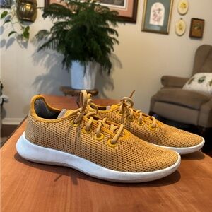 Allbirds tree runners - Lux Honey with Cream Hush sole